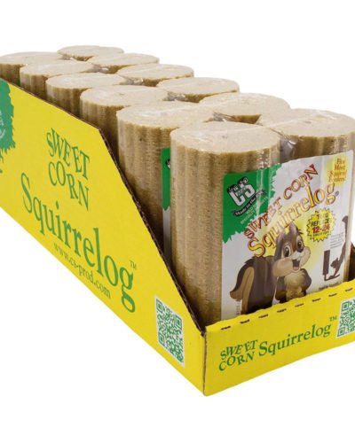 C&S Sweet Corn Squirrelog, 6-Pack Refill