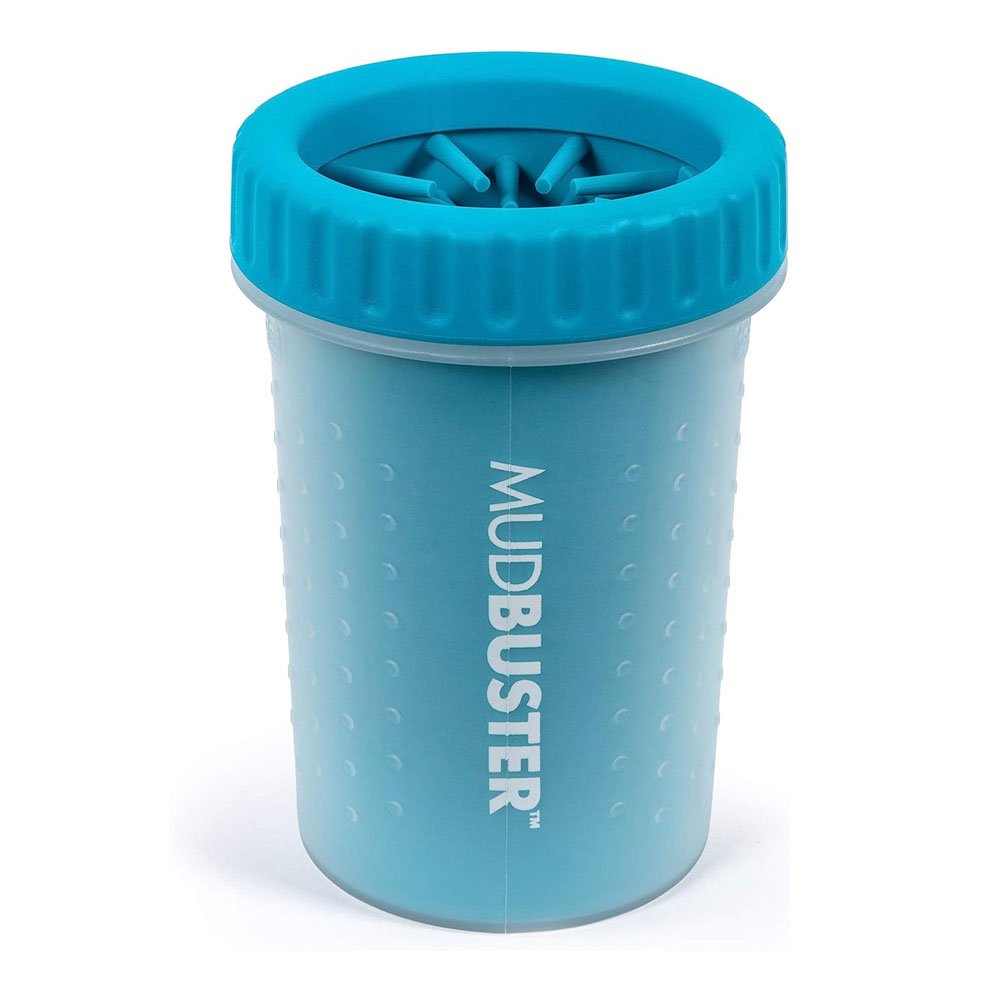 Dexas MudBuster Portable Dog Paw Cleaner, Medium, Blue