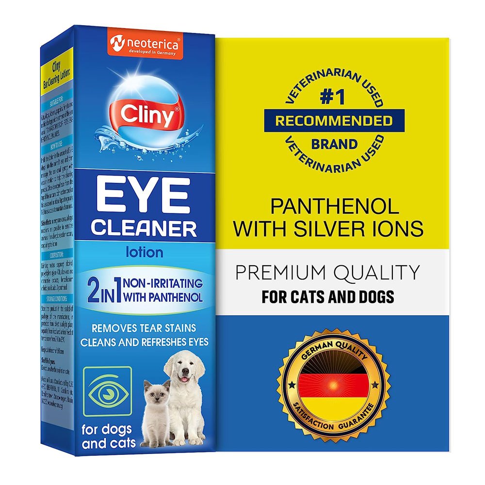 Cat & Dog Eye Wash Drops & Tear Stain Remover, Cleaner