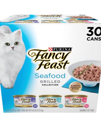 Purina Fancy Feast Grilled Wet Cat Seafood