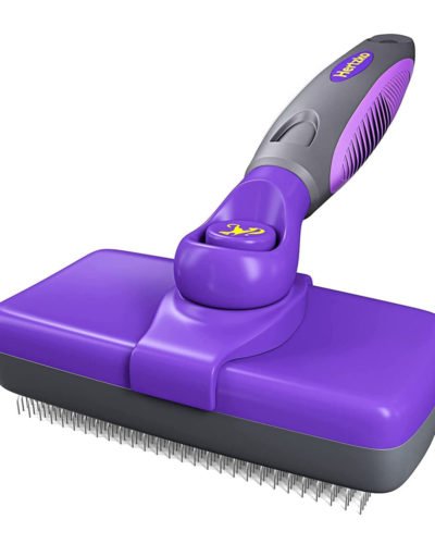 Hertzko Self-Cleaning Slicker Brush for Dogs and Cats