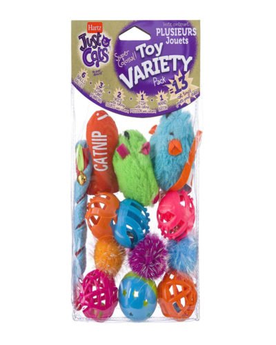 HARTZ Just For Cats Toy Variety Pack - 13 Piece
