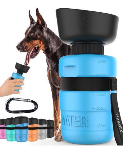 lesotc Upgraded Dog Water Bottle Foldable