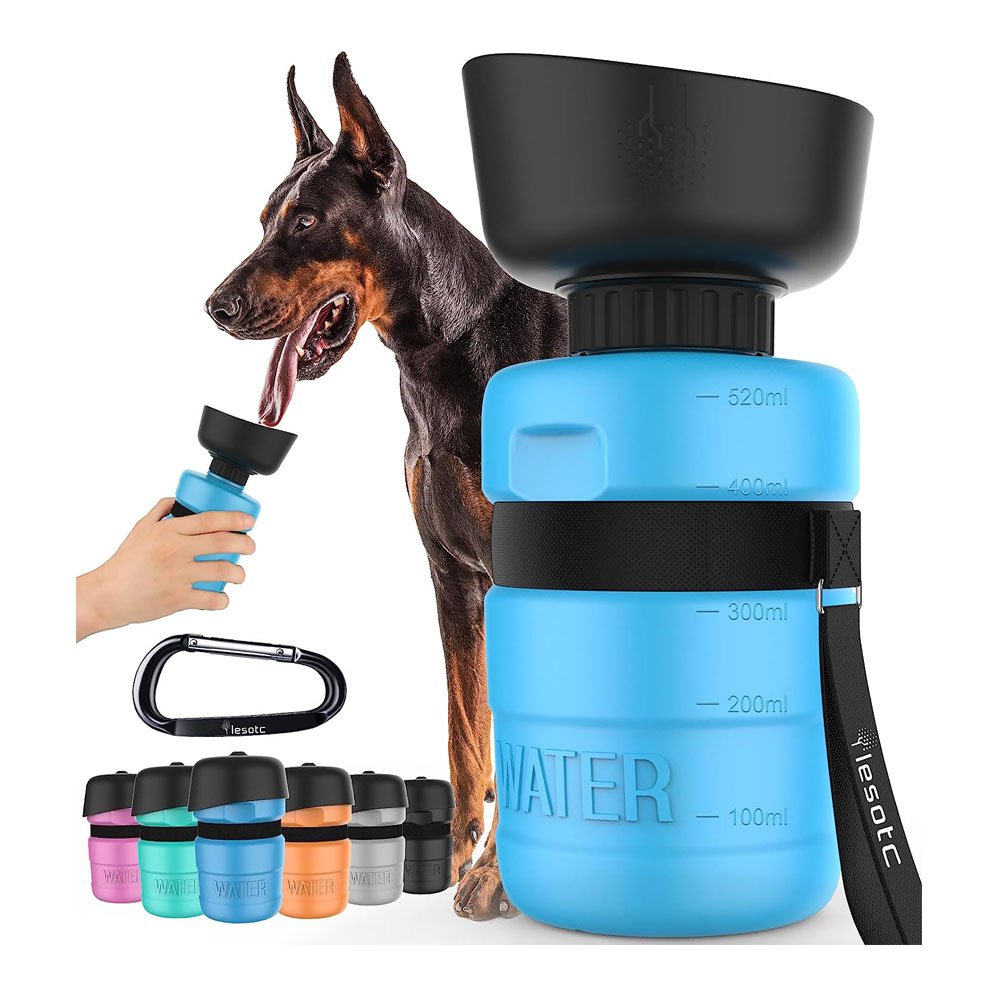 lesotc Upgraded Dog Water Bottle Foldable