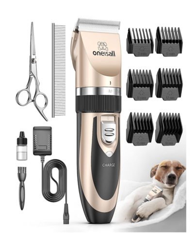 oneisall Dog Shaver Clippers Low Noise Rechargeable